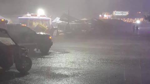 Intense Storm at Graham County Fair