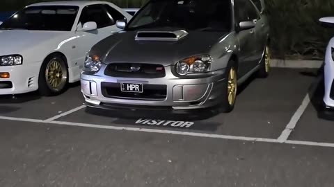 Subaru WRX STI (GD) Custom LED Vehicle Registration Keytag showcase! 🔰🔆