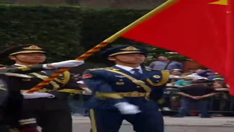 Russia And China Military Parade In Mexico