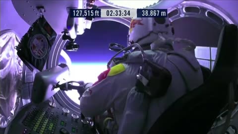 Felix Baumgartner Space Jump World Record 2012 Full HD 1080p [FULL]