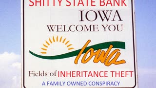 Inheritance Theft Feud Continues W/ Shitty State Bank Iowa: Family Owned Conspiracy Of Weak Cowards!