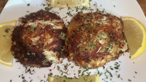 🦀 Delicious Homemade Crab Cakes.. Air5 Cooking!!!!