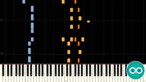 Waterflame - Clutterfunk NO BG Midi Synthesia Piano Cover