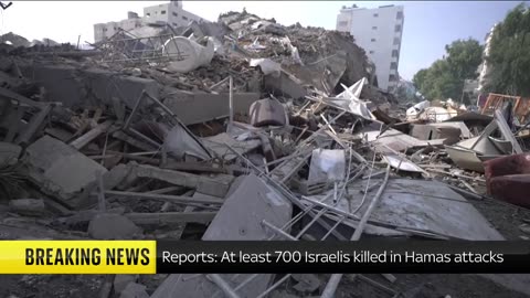 Hamas attack prompts intense Israeli military retaliation