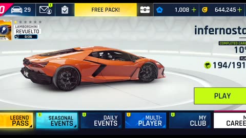 Lamborghini Reveulto Limited Series Races | Asphalt 9: Legends