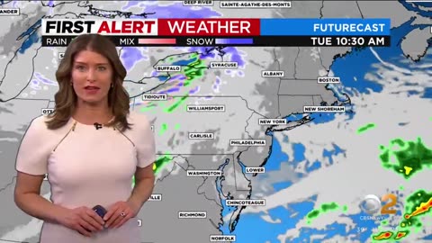 First Alert Forecast CBS2 218 Nightly Weather at 11PM