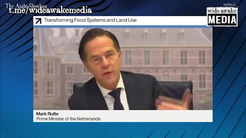 Netherlands Prime Minister Rutte - WEF puppet 1 min 3 sec