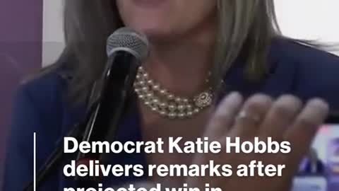 #KatieHobbs after projected win in #gubernatorial race: “In this election