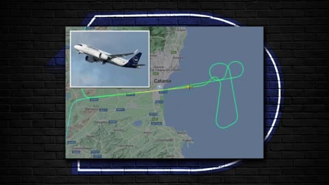 Frustrated Airline Pilot Draws C*ck & Balls In The Sky | Kamala Would Love It