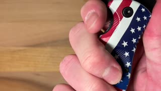 US Flag | Master USA - Serrated AO Knife