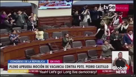 Peru in constitutional crisis as President Castillo deposed after attempt to dissolve Parliament