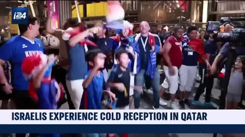 Israelis experience cold reception in Qatar