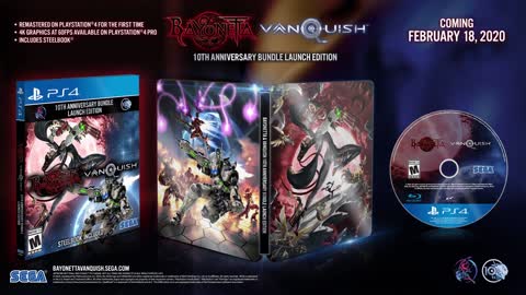 Bayonetta & Vanquish 10th Anniversary Bundle - Official Announcement Trailer