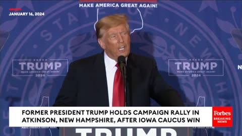 Trump Touts Winning 'Largest Margin Of Victory In GOP History' In Iowa Caucuses