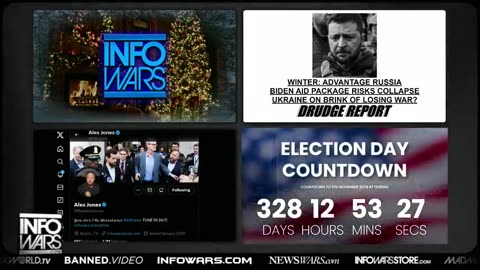 ALEX JONES [1 of 4] Tuesday 12_12_23 • JACK POSOBIEC, News, Reports & Analysis • Infowars