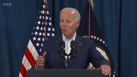 No place in America for this' - Biden on shooting