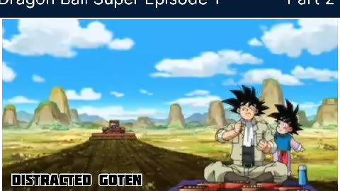 Dragon Ball Super Episode 1 Part 2 🔥#shorts #dbgt #dragonballsuper #goku #dragonball #vegeta #gohan