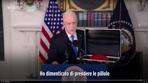 Italian TV just aired this skit mocking Joe Biden