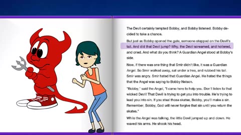 The Little Devil with the Long Tail - A Story With A Message