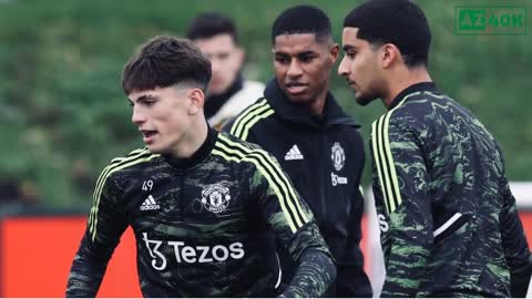 McTominay Snatched & Kicked Away Gernacho's Hat in Training