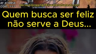 Quem busca ser feliz não serve a Deus! #redpill #btc #bitcoinredpill #aderivapodcast