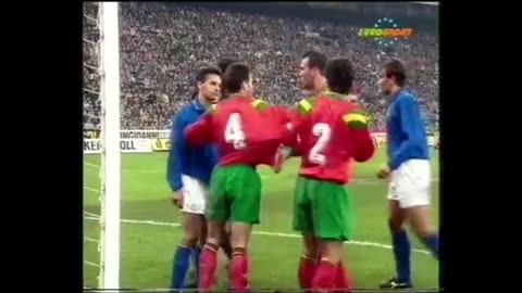 Italy vs Portugal (World Cup 1994 Qualifier)