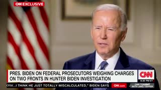 “I’m Proud of Him”: Biden Nonsensical When FINALLY Asked About Possible Hunter Charges (VIDEO)