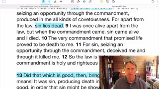 Romans Reading Guide - 7.7-25 What was the Point of the Law?