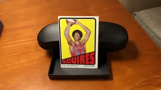 Basketball Card, 1972-73 Topps #195 Julius Erving "Dr. J" Rookie Card