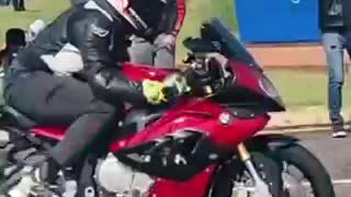 Motorcycles racing