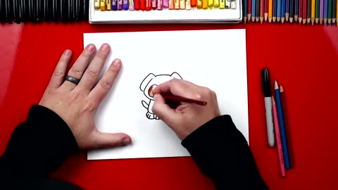 How To Draw The Cutest Puppy