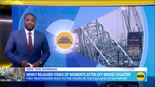 New video of the emergency response moments after Francis Key Bridge disaster ABC News