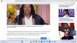 Whoopi Goldberg claims again that the Holocaust was not about race