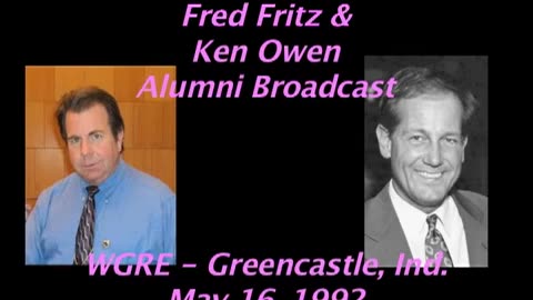 May 16, 1992 - Alums Fred Fritz & Ken Owen on College Station WGRE (11PM Hour)