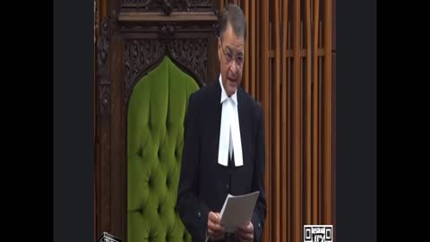 Anthony Rota rises in the House of Commons on Parliament Hill in Ottawa, to promote a Nazi.