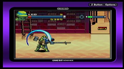 TMNT - GBA Live - Fish boy Actually went Somewhere and Acted like a Creep