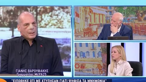 Varoufakis on first appearance since attack I will recover. The 57 who lost lives in Tempi won't.