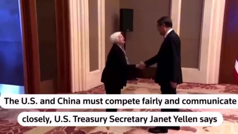 US Secretary of the Treasury Repeatedly Bows To Chinese Official In Embarrassing Clip