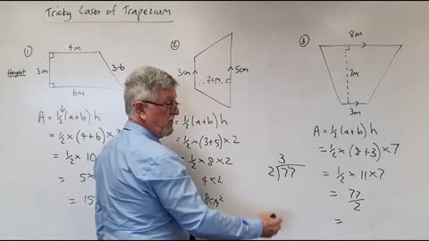 Math Area 06 More Trapeziums Trapezoids