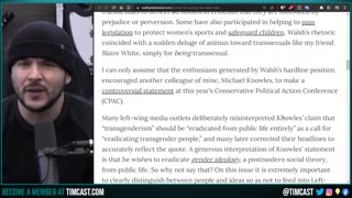 Tim Pool DAILY WIRE REPORTER QUITS OVER MATT WALSH BEING TOO MEAN, BUT MATT