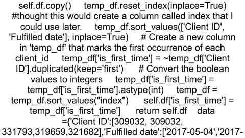 How to create a new index using reset_index key error