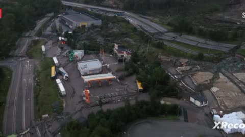 NEW: Landslide Injures 3, Cuts Off Buildings And Roads In Western Sweden