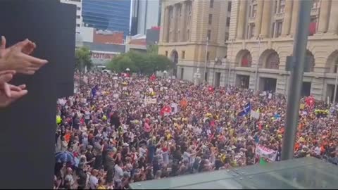 Protest Perth, Western Australia 16.10.2021