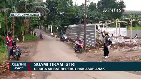 Suami Tega Tusuk Istri di Tengah Jalan, Diduga Penusukan Karena Berebut Hak Asuh Anak!