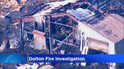 Wooden pallet refurbishing center burns down in Dolton