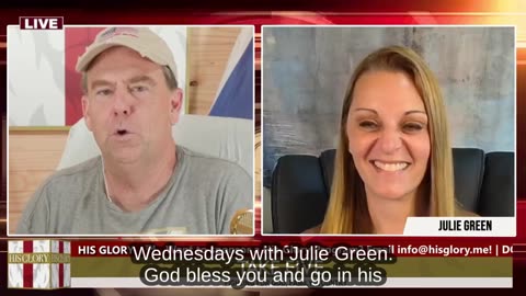 His Glory TV - Julie Green joins His Glory - Take FiVe - Captions