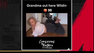 Hot Grandma Twerking