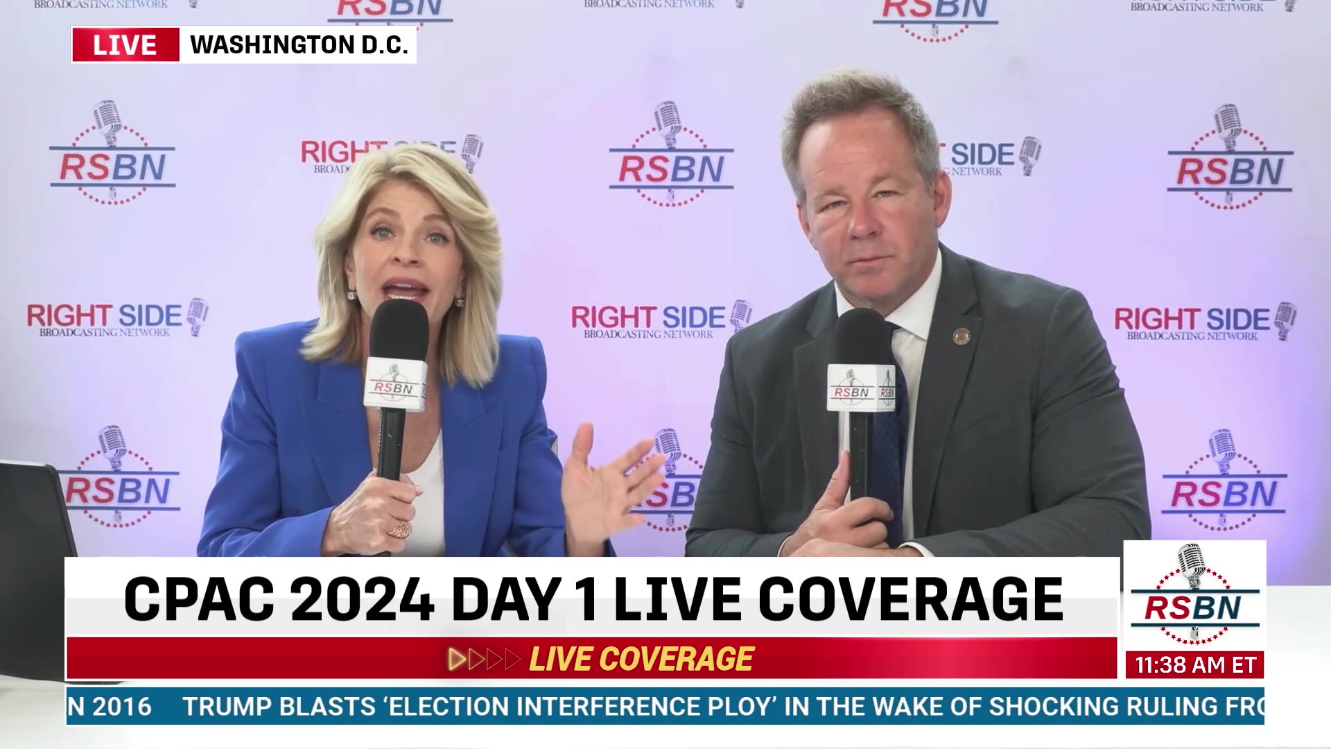 RSBN Interviews Carla Sands at CPAC in DC 2024 2/22/24