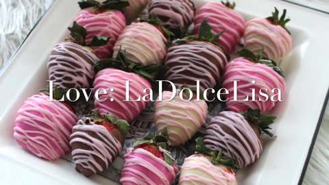 Chocolate Covered Strawberries, Simple Valentine's Day Recipe
