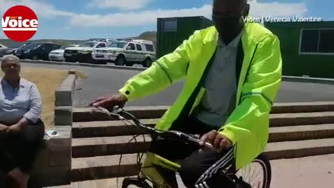 Mitchells Plain patrollers get a new base and bicycles